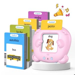 510 Cartes Flash Parlantes Pour Enfants - Apprentissage Ludique - Rose