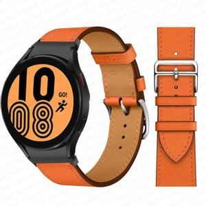 MONTRE CONNECTÉE Galaxy watch 4 44mm - Noir d'orange - Bracelet En 