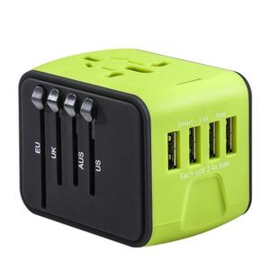 blanc Electraline 70046 Adaptateur de voyage Australie//USA vers Europe