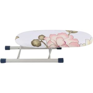 Mini Planche à Repasser Pliable - Pour Manchettes, Cols, économie D'espace, Avec Motifs Décoratifs - 7