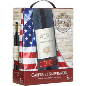 VIN ROUGE Vins Rouges - Western Cellars Vin Rouge Cabernet Sauvignon Californie Bag In Box Bib (1 X 3 L)