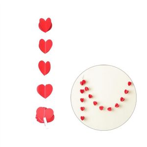 Comment Faire Une Guirlande En Papier En Forme De Coeur Coeur En Papier Mariage Achat Vente Pas Cher