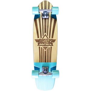 SKATEBOARD - LONGBOARD Skateboard Cruiser DUSTERS - Keen Retro Frame - Bleu - 4 roues - Erable