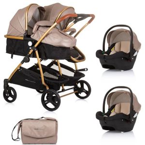Poussette jumeaux avec deux cosy Cdiscount