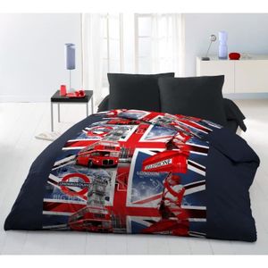 Parure de couette et taie d'oreiller - [MARQUE] - Grand Arbre - 140x200cm - Microfibre