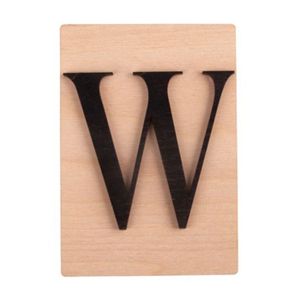 Lettre Décorative En Bois "O" - 15 X 15 Cm, à Peindre Ou à Laisser Naturel, Pour Déco Murale Personnalisée