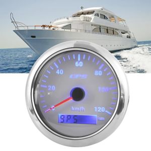 Compteur de vitesse GPS pour bateau, 52mm/2 pouces GPS Compteur de vitesse  LCD Indicateur de vitesse Compteur kilométrique - Cdiscount Sport