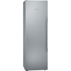 RÉFRIGÉRATEUR CLASSIQUE SIEMENS KS36VAIEP - Réfrigérateur 1 porte - 346 L - Froid brassé - L 60 x H 186 cm - Inox