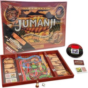 JEU SOCIÉTÉ - PLATEAU Jumanji Social Game Wooden Edition Spin Master