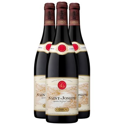 Maison Guigal Saint-Joseph 2021 - Vin Rouge de la Vallée du Rhône (3x75cl)