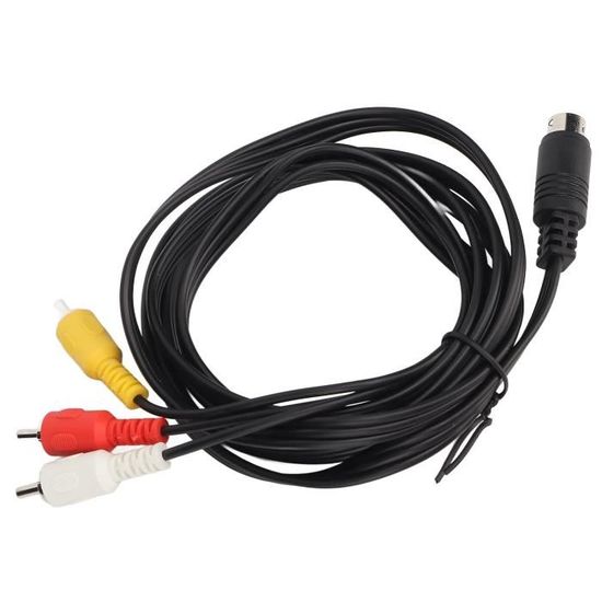 Mini Din 9 Pin 3 Rca - Câbles Audio Et Vidéo