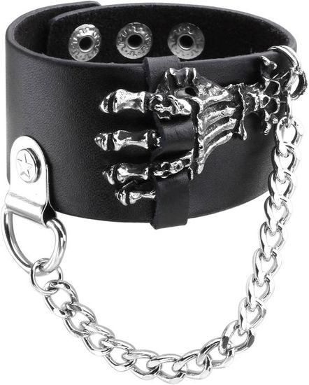 Braccialetto In Metallo Con Borchie Rock Punk Per Cosplay - Foto 6