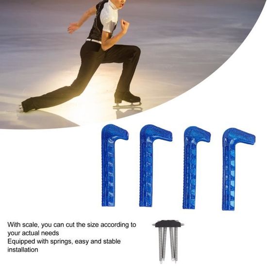 Protège-lames Réglables Pour Patins à Glace - Avec Ressort - Universel Enfants Et Adultes - Protège Les Carres