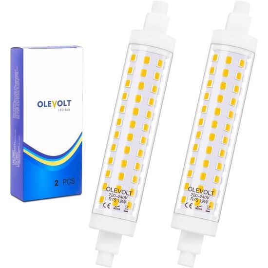 Lot De 12 Ampoules Halogènes Trio Windstoßkerzen 28W E14 - Blanc Chaud, Dimmable, 370lm