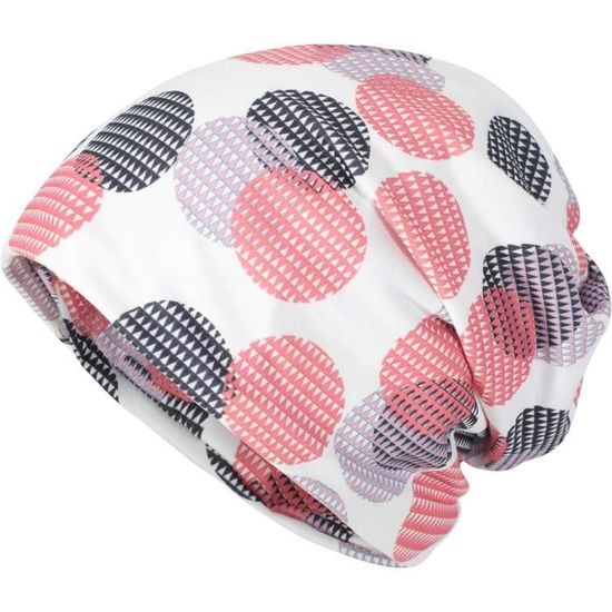 Bonnet Jersey Mince Unisexe Femme Homme - Slouch Bonnet Élasticité Cheveux Perte Chimio Toutes Saisons