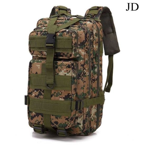 JD Sac dos militaire tactique pour hommes 3 pi ces 30l