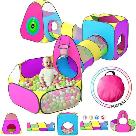 Generic Piscine de Tente de Jeu Pliante Portable pour bébé pour Balles Océaniques | Jouet Compact D'intérieur et D'extérieur pour Enfants pour un Jeu ventilé | Convient aux Garçons et aux Filles