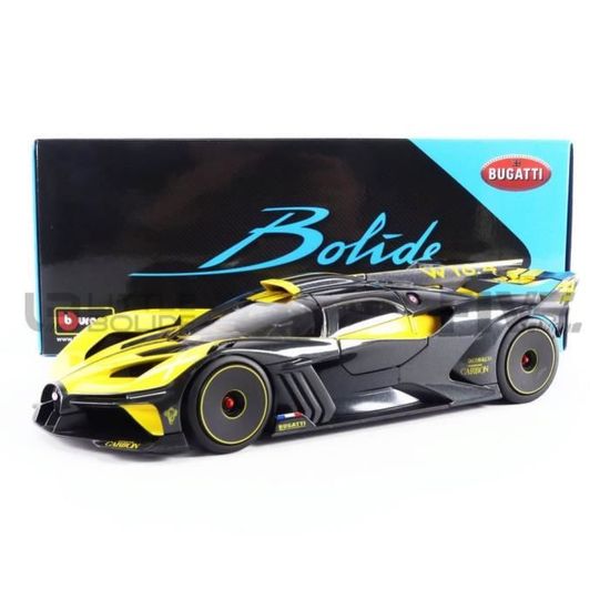 Burago 1/18 Bugatti Rouge - Voiture De Collection état Très Bon Sous Boîte