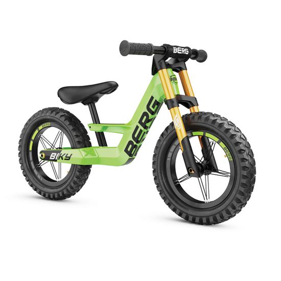 Draisienne - BERG - Biky Cross - Vert - 2 roues - Pour enfants de 24 mois à 5 ans