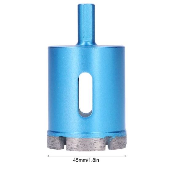 Scie cloche,22mm--Perceuse À Diamant Pour Le Verre, 6-180mm, Pour Le