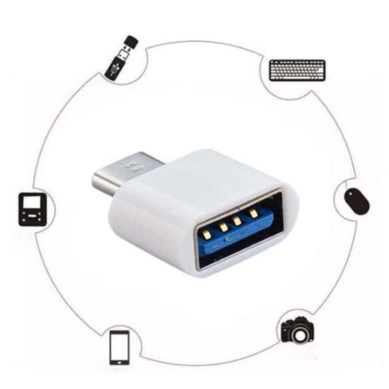 Adaptateur USB-C Vers USB 3.0 – Transfert Rapide 5 Gbit/s, Compatible OTG | Pour Smartphone Tablette PC - 1