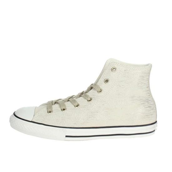 converse haute beige