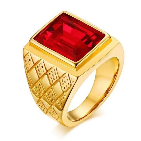 Modyle – Bague Punk Rock En Acier Inoxydable Pour Hommes Chevalière Personnalisée Bijou De Fête