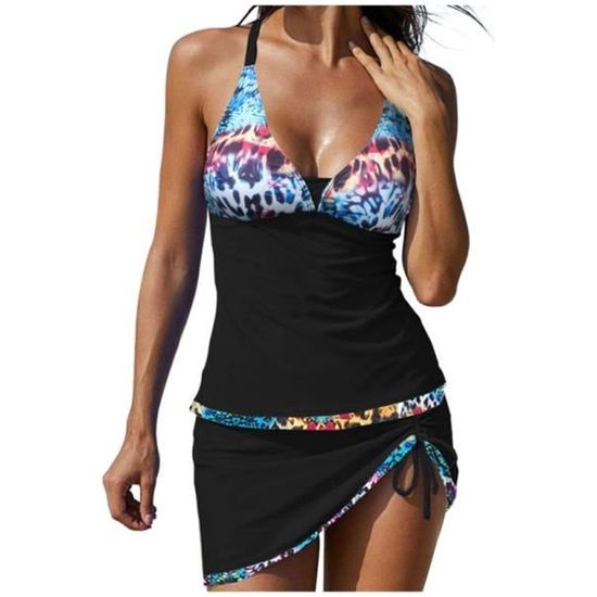 Maillot De Bain Femme 2 Pi ces Shorty Piscine Femme Maillots De