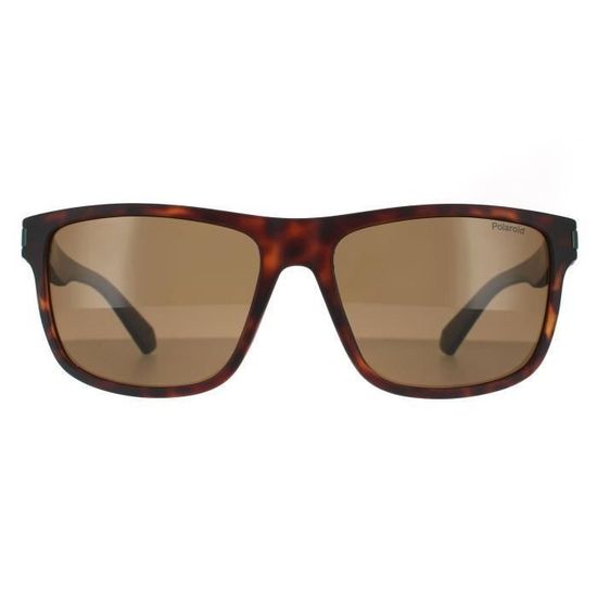Lunettes De Soleil Polaroid Miroir - État Parfait Avec étui - Lentilles Miroir Polarisées - Pour Hommes