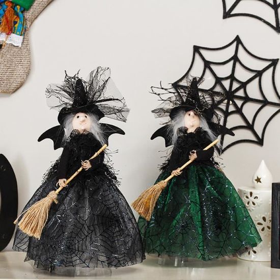 Déco Halloween – 2 Bannières + Ornements Spirale + Accessoires Photo (facile à Installer) - 8