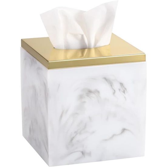 Boîte à Mouchoirs Nuage Décorative - Plastique ABS - 20x13,5cm - Décor Salon Bureau