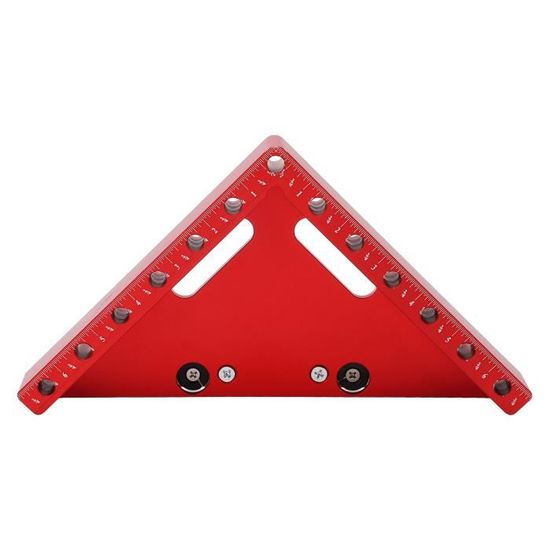 Lot De 12 Pinces Pour Établi (Crochets De Banc) En Alliage D'Aluminium - Pour Trous De 20 Mm, Fixation Stable, Rouge - Atelier Menuiserie