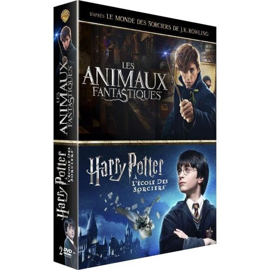 Coffret Harry Potter à Lécole Des Sorciers Et Les Animaux Fantastiques En Dvd