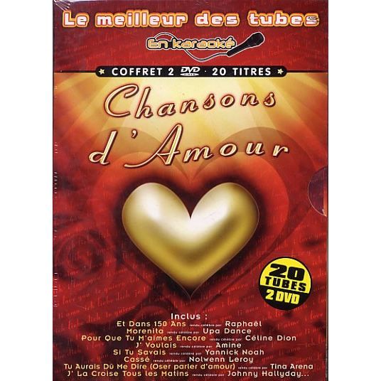 Le Meilleur Des Tubes En Karaoke En Dvd Musical Pas Cher Cdiscount