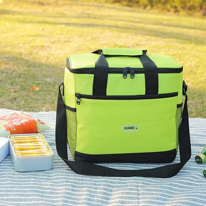 Boîte à lunch Sac fourre-tout Chaud Froid isolé Travail thermique Voyage Cooler école pique-nique HQJ81225572GN_911