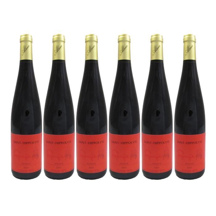 Rouge de St Hippolyte 2019 - Pinot Noir d'Alsace AOP - 6x75 cl