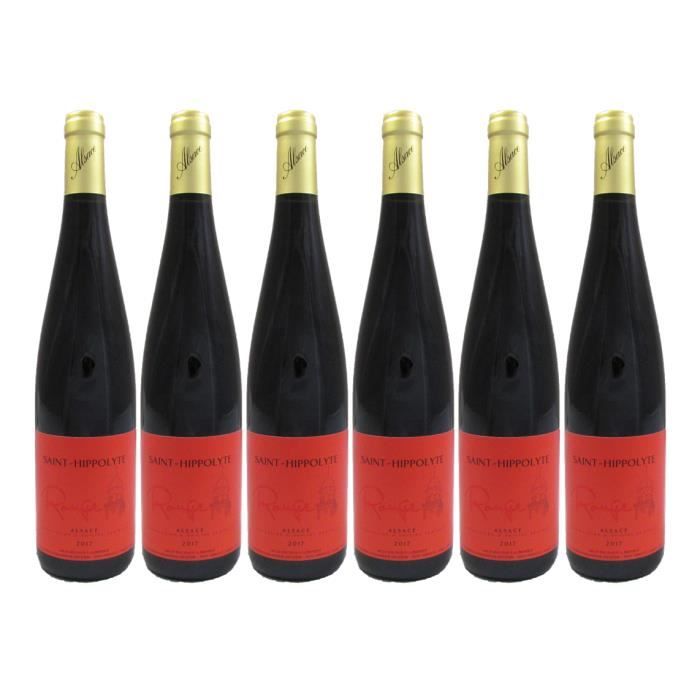 Rouge de St Hippolyte 2019 - Pinot Noir d'Alsace AOP - 6x75 cl