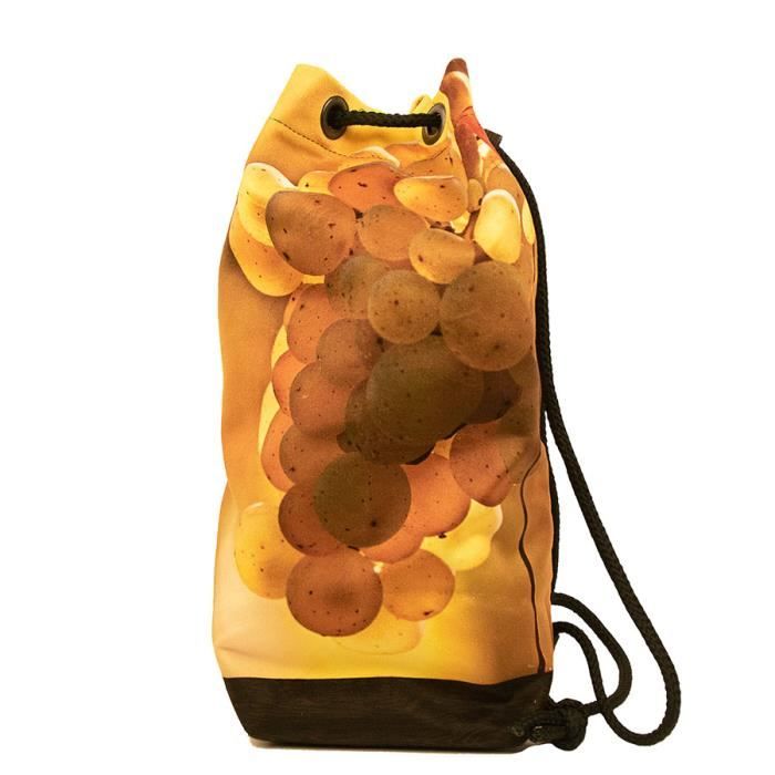 Sac marin 4 bouteilles collection vignes - décor 1