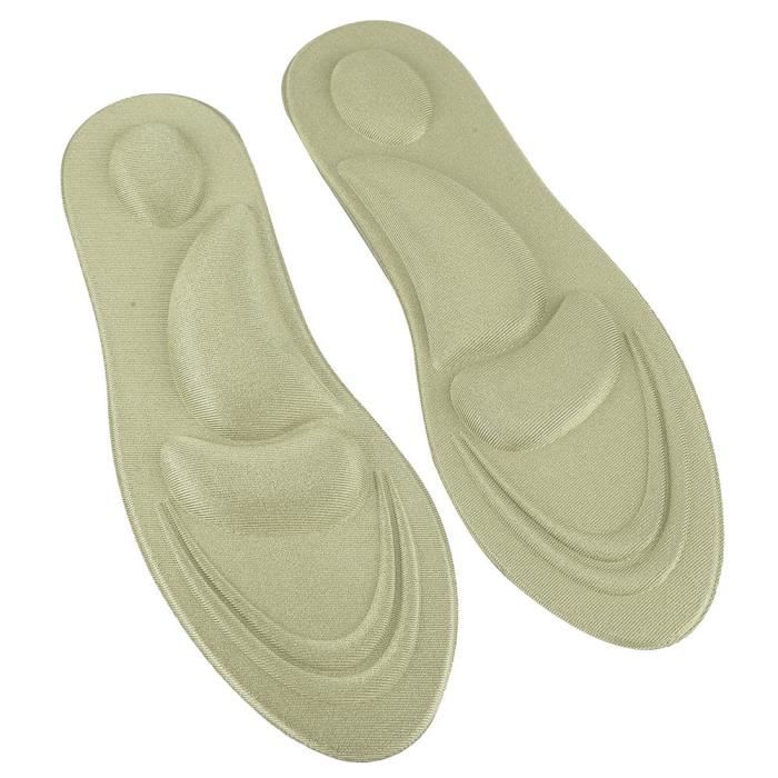 Cuque semelle de chaussure Semelles orthopédiques Pieds plats Support de voûte plantaire Semelle intérieure en mousse à mémoire