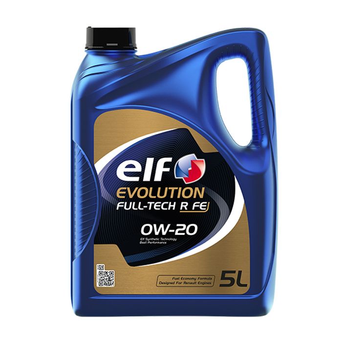 Huile Moteur ELF Evolution Fulltech R FE 0W20 3 B 5L
