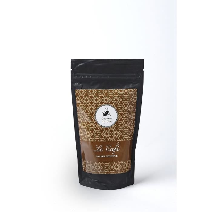 GOURMET IN LOVE Café Saveur Noisette Zip Pack - 125 g