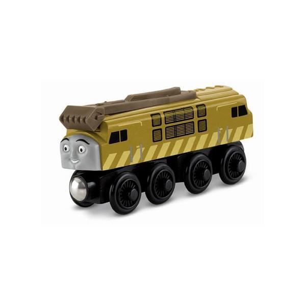 Mattel train moyen Y4076 de chemin de fer en bois