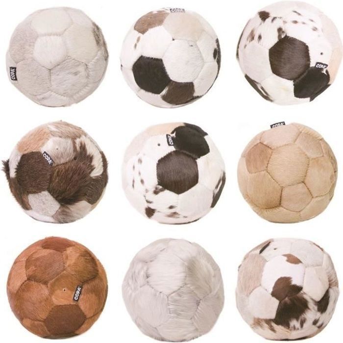 Ballon Copa Football en peau de vache - multicolore - Taille 5