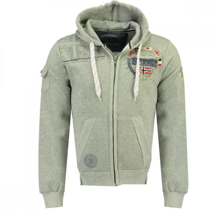GEOGRAPHICAL NORWAYSweat pour Homme Fudicael - Gris - Homme