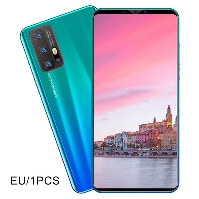 512+4G Z6 Smartphone 5.0 pouces High Defintion Smartphone grand écran 512M + 4G bleu, bleu