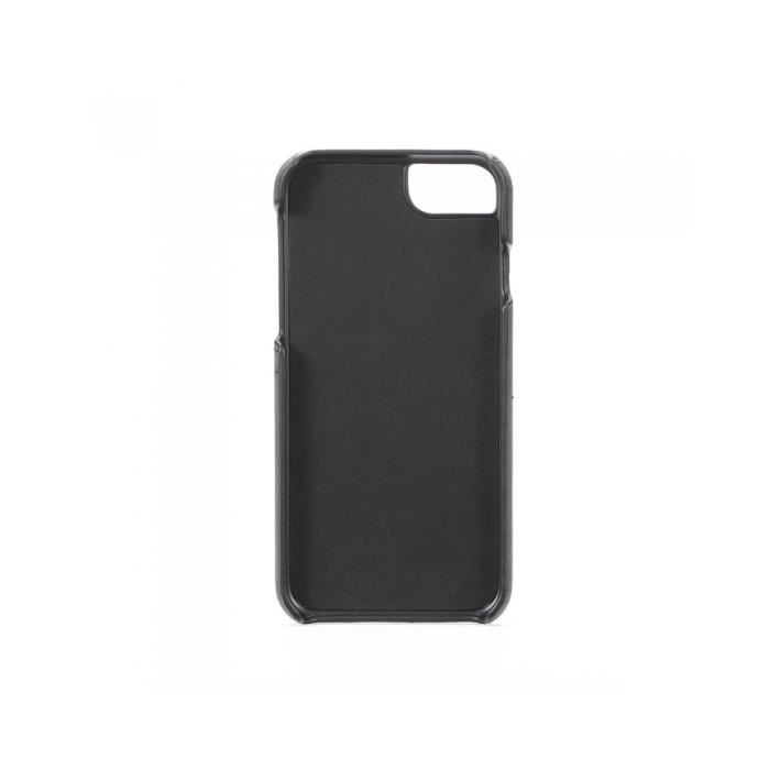 Coque porte-cartes iPhone 6/6S/7/8 Noir