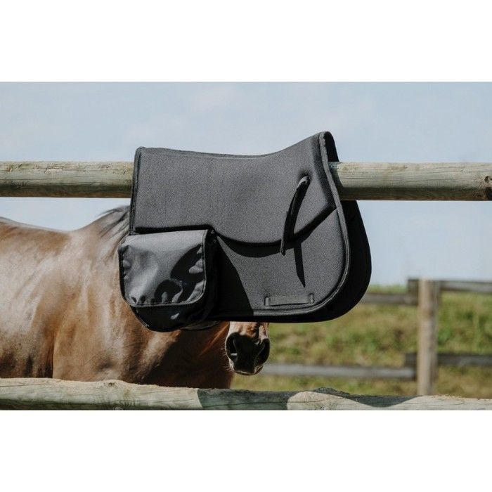 Tapis de randonnée RANDOL'S - Mesh - Couleur : noir, Taille : cheval, sellerie, accessoire de selle
