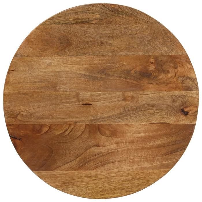 vidaXL Dessus de Table Dessus de Table de Remplacement Dessus de Rechange Salle à Manger Ø 60x38 cm Rond Bois de 370075