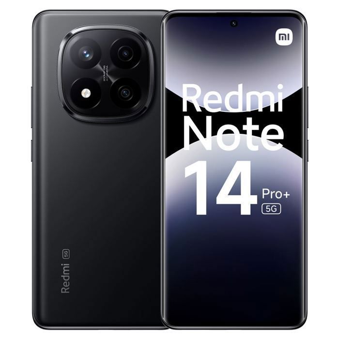 Xiaomi Redmi Note 14 Pro+ 5G 8GB RAM 256GB ROM Noir