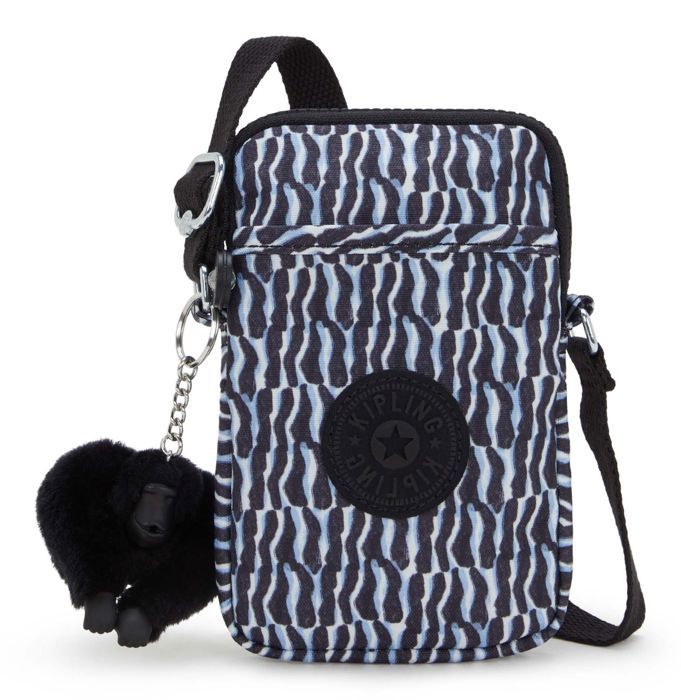 Sac De Téléphone Kipling Tally - Bandoulière Ajustable, Compartiment Zippé Hydrofuge - Gris Inviting - 5